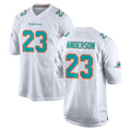 Tocy M.Dolphins #23 Zayne Anderson Player White Limited Home Game Stitched Jerseys