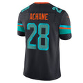 tocy M.Dolphins #28 De?¡¥Von Achane Player Blue Rivalries Collection Vapor Limited Stitched Jersey