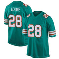 tocy M.Dolphins #28 De?¡¥Von Achane Player Green Alternate Game Stitched Jerseys