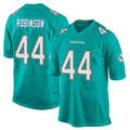 Tocy M.Dolphins #44 Chop Robinson Player Aqua Team Color Home Game Stitched Jerseys