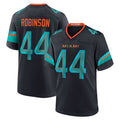 tocy M.Dolphins #44 Chop Robinson Player Pitch Blue Rivalries Collection Game Stitched Jersey