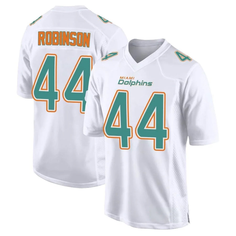tocy M.Dolphins #44 Chop Robinson Player White Foshion Elite Stitched Jerseys