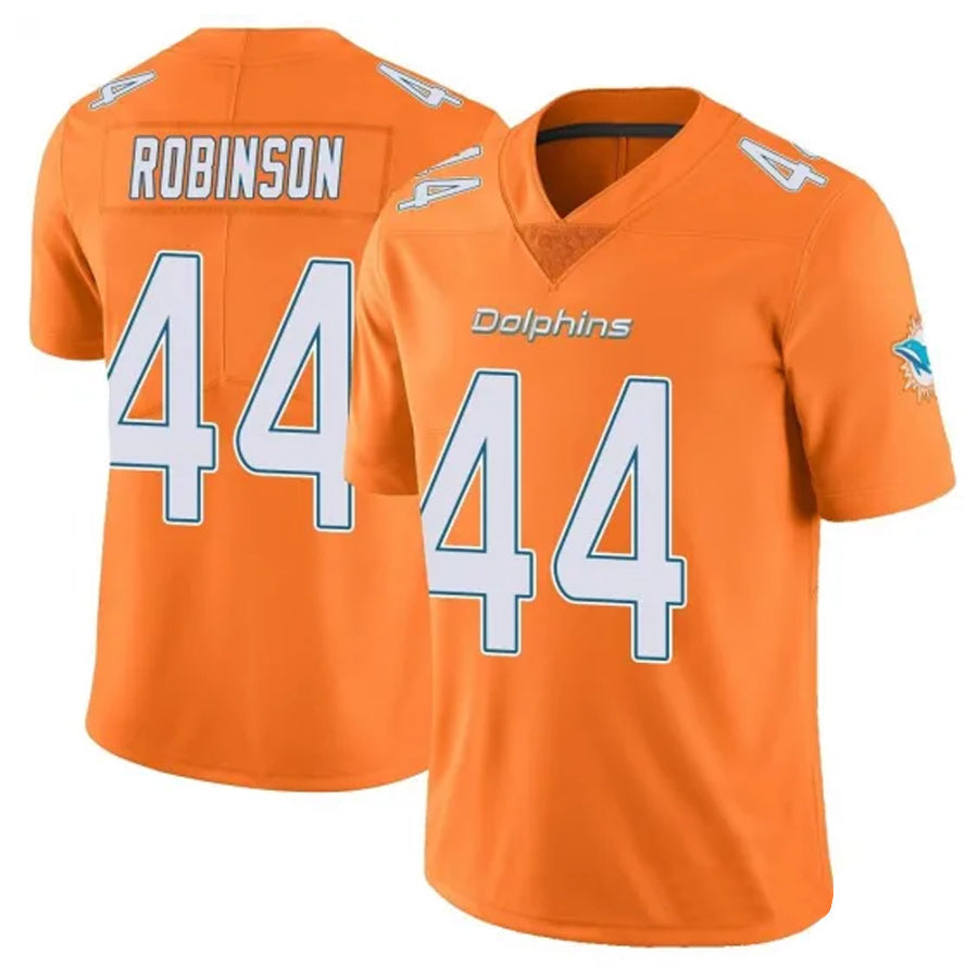 tocy M.Dolphins #44 Chop Robinson Player White Orange Vapor Limited Stitched Jerseys