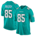 Tocy M.Dolphins #85 Greg Dulcich Player Aqua Team Color Home Game Stitched Jerseys