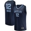 tocy M.Grizzlies #12 Ja Morant Navy Big & Tall Fast Break Player Stitched Jerseys- Icon Edition