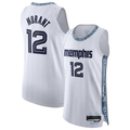 tocy M.Grizzlies #12 Ja Morant White 2025-2026 Authentic Stitched Jerseys- City Edition