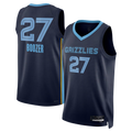 tocy M.Grizzlies #27 Cameron Boozer Navy 2026 Draft Swingman Stitched Jerseys- Icon Edition