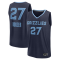 tocy M.Grizzlies #27 Cameron Boozer Navy Draft First Round Pick Fast Break Stitched Jerseys- Icon Edition