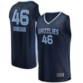 tocy M.Grizzlies #46 John Konchar Navy Fast Break Replica Stitched Jerseys- Icon Edition