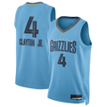 tocy M.Grizzlies #4 Walter Clayton Jr. Light Blue Swingman Stitched Jerseys- Statement Edition
