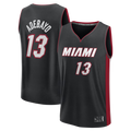 tocy M.Heat #13 Bam Adebayo Black Fast Break Replica Jerseys - Icon Edition
