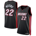 tocy M.Heat #22 Andrew Wiggins Black Swingman Jerseys - Icon Edition