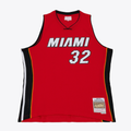 tocy M.Heat #32 Shaquille O'Neal Mitchell & Ness Red 2005-2006 Swingman Jerseys