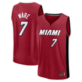 tocy M.Heat #7 Kel'el Ware Red Fast Break Player Jerseys - Statement Edition