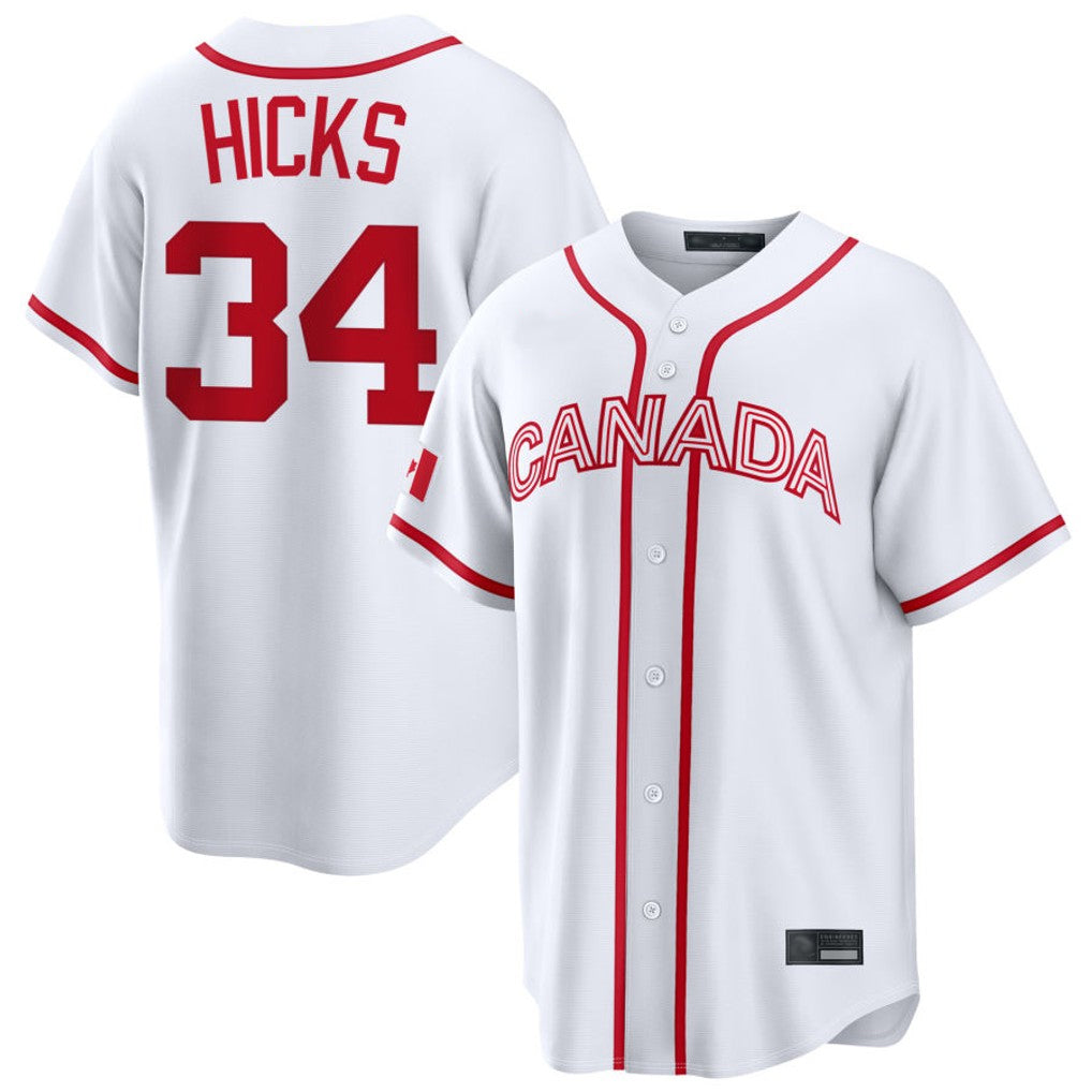 tocy M.Marlins #34 Liam Hicks Player White 2026 World Classic Home Pick-A-Player Stitched Jerseys