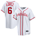 tocy M.Marlins #6 Otto Lopez Player White 2026 World Classic Home Pick-A-Player Stitched Jerseys