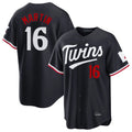 tocy M.Twins #16 Austin Martin Player Navy Home Game Stitched Jerseys
