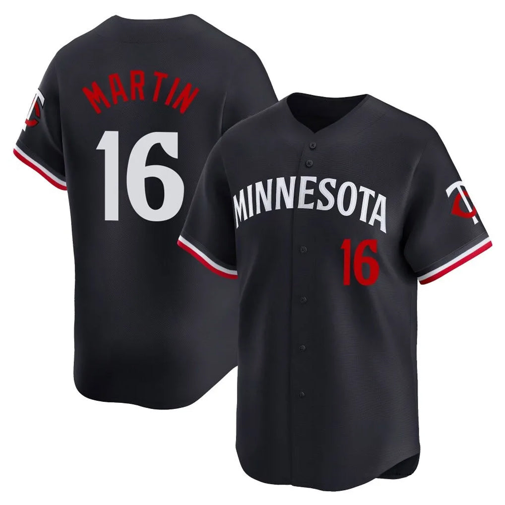 tocy M.Twins #16 Austin Martin Player Navy Home Limited Stitched Jerseys