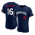 tocy M.Twins #16 Austin Martin Player Navy Replica Home Limited Elite Stitched Jerseys
