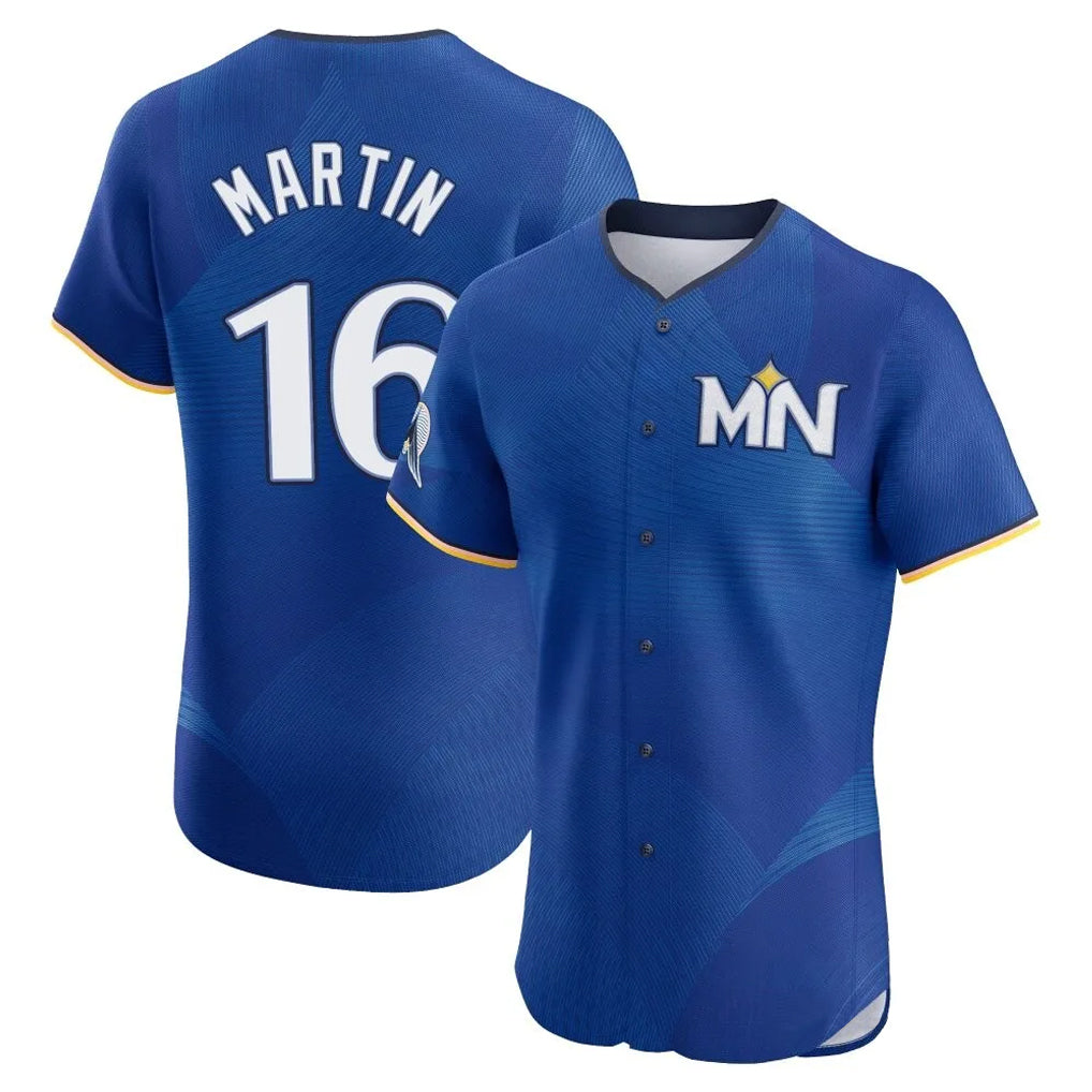 tocy M.Twins #16 Austin Martin Player Royal City Connect Limited Elite Home Stitched Jerseys