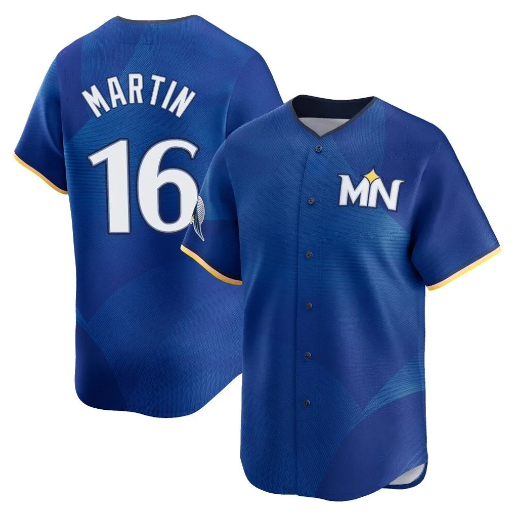 tocy M.Twins #16 Austin Martin Player Royal City Connect Limited Home Stitched Jerseys