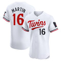 tocy M.Twins #16 Austin Martin Player White Home Limited Elite Stitched Jerseys