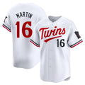 tocy M.Twins #16 Austin Martin Player White Home Limited Stitched Jerseys