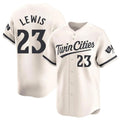tocy M.Twins #23 Royce Lewis Player Cream Home Limited Stitched Jerseys