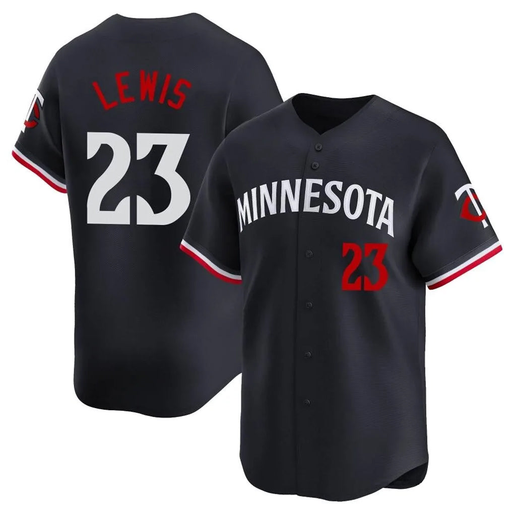 tocy M.Twins #23 Royce Lewis Player Navy Home Limited Stitched Jerseys