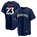 tocy M.Twins #23 Royce Lewis Player Navy Replica Alternate Home Stitched Jerseys