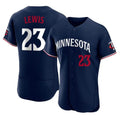 tocy M.Twins #23 Royce Lewis Player Navy Replica Home Limited Elite Stitched Jerseys