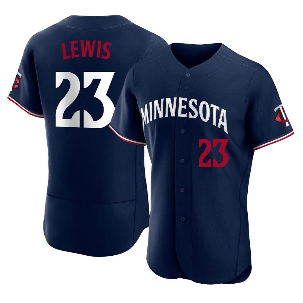 tocy M.Twins #23 Royce Lewis Player Navy Replica Home Limited Elite Stitched Jerseys