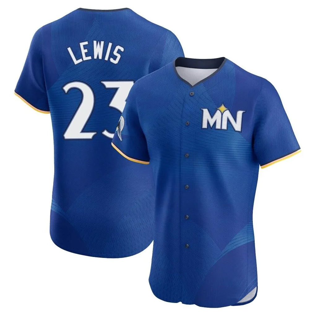tocy M.Twins #23 Royce Lewis Player Royal City Connect Limited Elite Home Stitched Jerseys