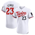tocy M.Twins #23 Royce Lewis Player White Home Limited Elite Stitched Jerseys