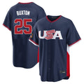 tocy M.Twins #25 Byron Buxton Player Navy USA 2026 World Classic Limited Home Stitched Jerseys