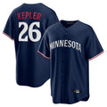 tocy M.Twins #26 Max Kepler Player Navy Replica Alternate Home Stitched Jerseys
