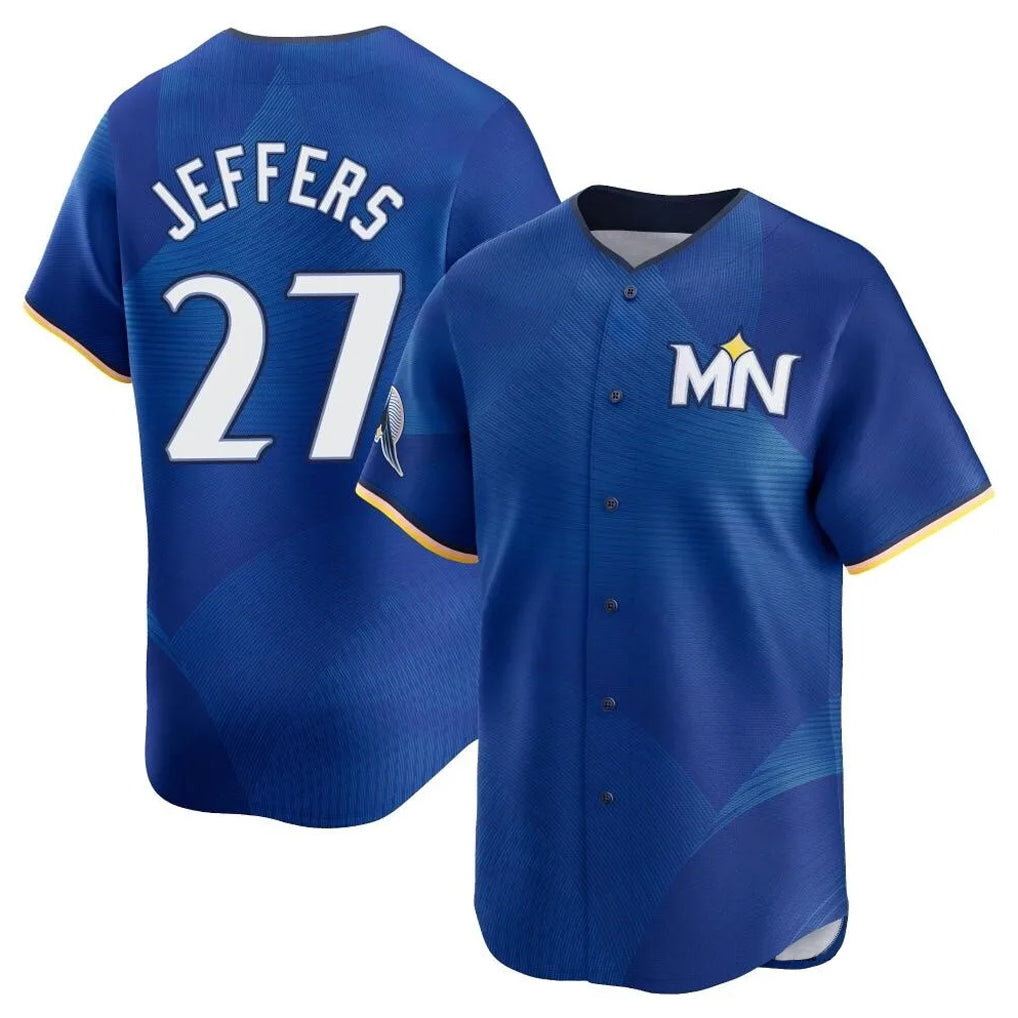 tocy M.Twins #27 Ryan Jeffers Player Royal City Connect Limited Home Stitched Jerseys