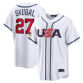 tocy M.Twins #27 Ryan Jeffers Player White USA 2026 World Classic Limited Home Stitched Jerseys