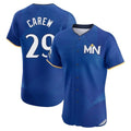 tocy M.Twins #29 Rod Carew Player Royal City Connect Limited Elite Home Stitched Jerseys