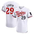 tocy M.Twins #29 Rod Carew Player White Home Limited Elite Stitched Jerseys