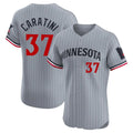 tocy M.Twins #37 Victor Caratini Player Gray Home Limited Elite Stitched Jerseys