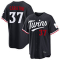 tocy M.Twins #37 Victor Caratini Player Navy Home Game Stitched Jerseys