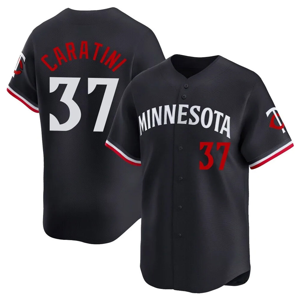 tocy M.Twins #37 Victor Caratini Player Navy Home Limited Stitched Jerseys