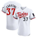 tocy M.Twins #37 Victor Caratini Player White Home Limited Elite Stitched Jerseys