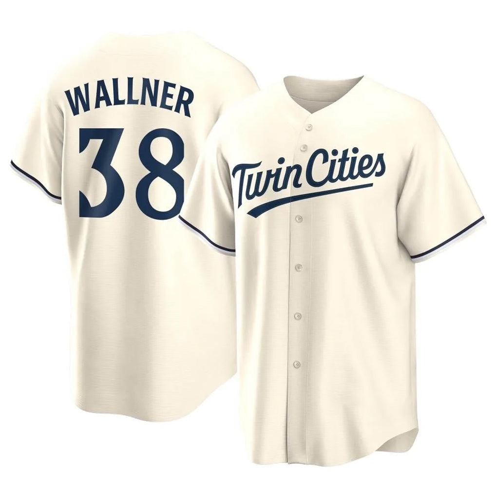tocy M.Twins #38 Matt Wallner Player Cream Game Limited Home Stitched Jerseys