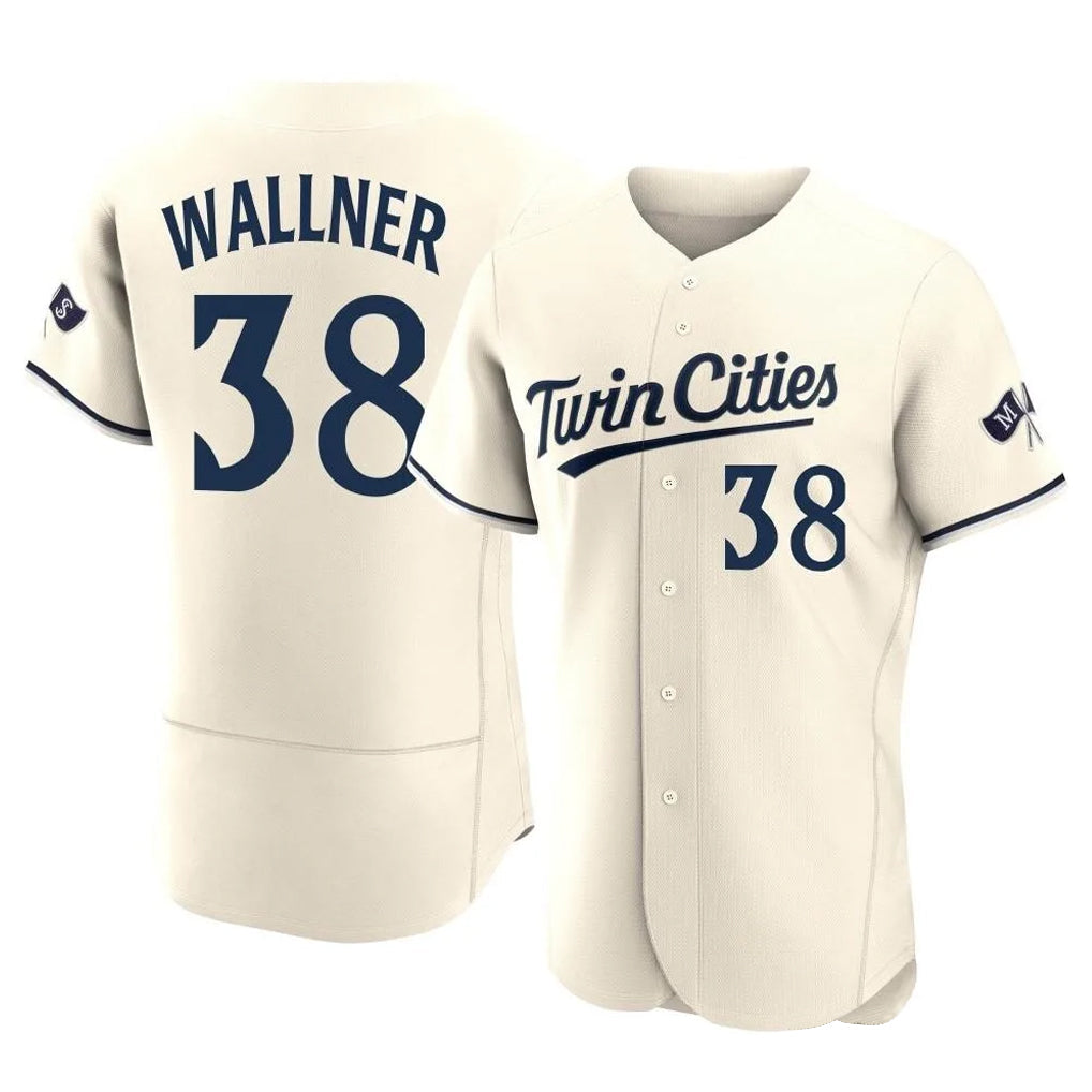 tocy M.Twins #38 Matt Wallner Player Cream Home Limited Elite Stitched Jerseys