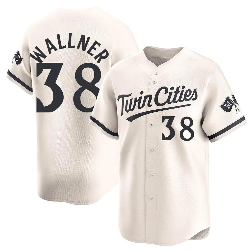 tocy M.Twins #38 Matt Wallner Player Cream Home Limited Stitched Jerseys