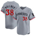 tocy M.Twins #38 Matt Wallner Player Gray Home Limited Stitched Jerseys