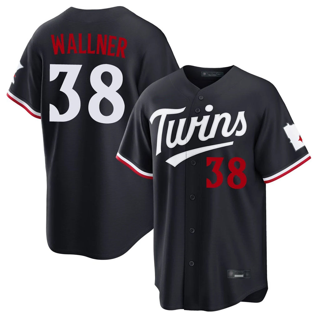 tocy M.Twins #38 Matt Wallner Player Navy Home Game Stitched Jerseys