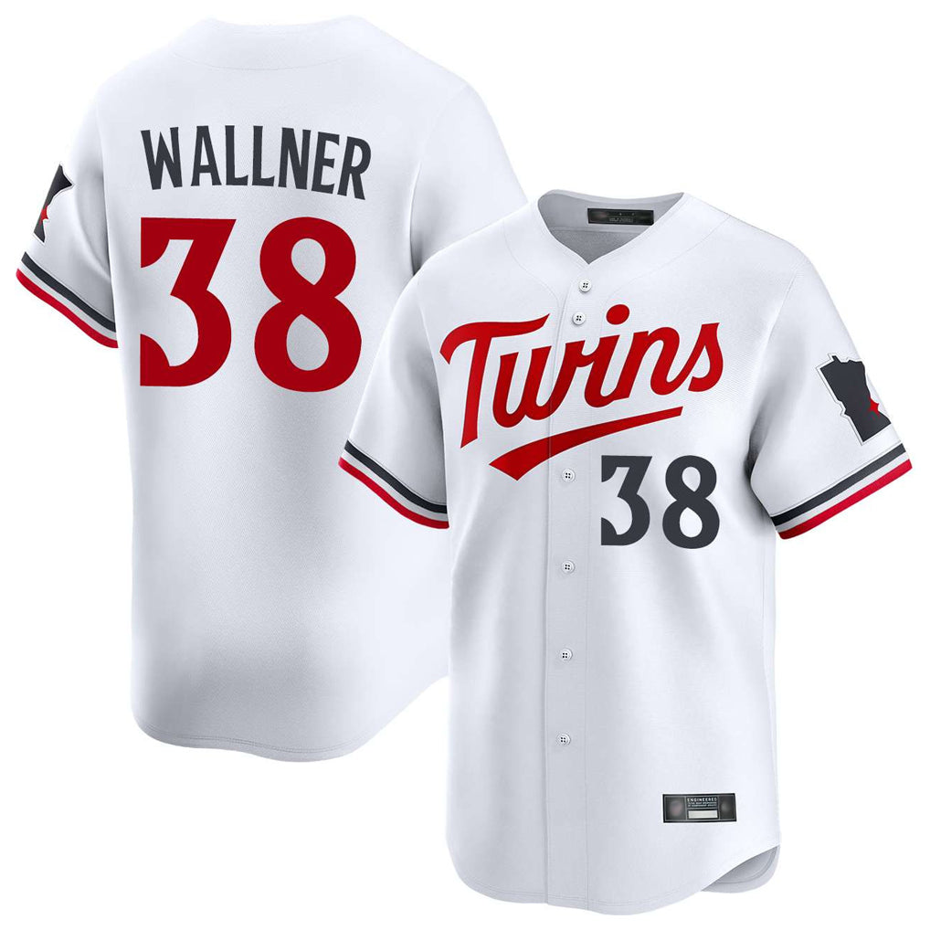 tocy M.Twins #38 Matt Wallner Player White Home Limited Stitched Jerseys